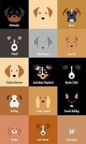 32 more minimalist dog breed illustrations so spot on even your dog can t deny it dog breeds dog design dog poster