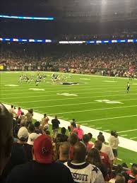 Nrg Stadium Section 121 Home Of Houston Texans