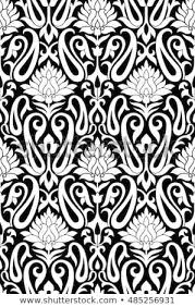Black And White Paisley Background Seamless Paisley Background Pattern Background Patterns Paisley Background Pattern Art