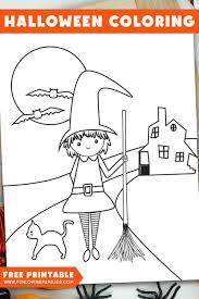 If your child loves interacting. Halloween Coloring Pages Free Printables Fun Loving Families