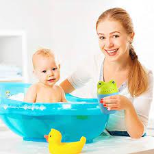 Get it as soon as wed, jul 7. Baby Bath Rinser By Baby Rocket Free Baby Shower Cap The Funniest Baby Bath Set Blue Brrc0001 Buy Online At Best Price In Uae Amazon Ae