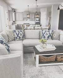 57 Modern Farmhouse Living Room Decor Ideas Ruang Tamu Pedesaan Ide Ruang Tamu Modern Pencahayaan Ruang Tamu