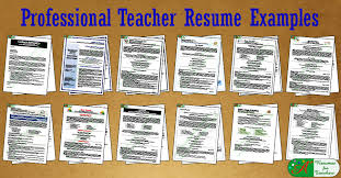 The curriculum vitae, also known as a cv or vita, is a comprehensive statement of your educational background, teaching, and research experience. 15 A Teacher Resume Examples A Resumes For Teachers