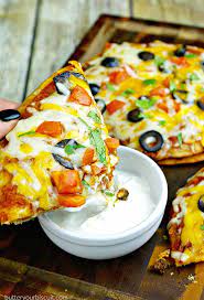 Mexican Pizza Recipe Butter Your Biscuit Recipe Mexican Pizza Recipe Mexican Food Recipes Mexican Pizza