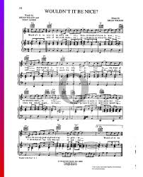 F oh, wouldn't it be nice. Wouldn T It Be Nice Sheet Music Piano Voice Guitar Pdf Download Streaming Oktav