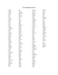Looking for a phonics worksheet to help your child with sight words? Fourth Grade Sight Words Printable 4th Grade Sight Words 5th Grade Sight Word List Sight Words 5th Grade Sight Words Sight Words List