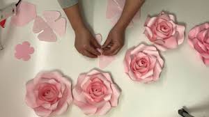 Pin by muse printables on printable patterns at. Mini Rose Paper Flower Free Video Tutorial How To Make Paper Rose Flower Paper Rose Diy Paper Flower Youtube