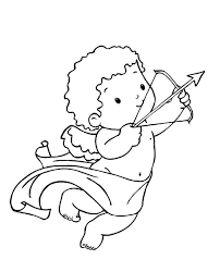Free Cupid Coloring Pages To Print Valentines Day Coloring Page Valentine Cartoon Cartoon Coloring Pages