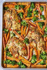 Sheet Pan Chili Lime Tilapia Recipe With Veggies Eatwell101