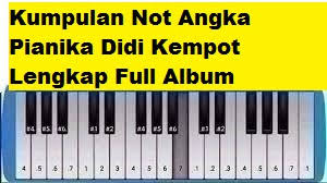 Not angka pianika dan lirik lagu siti ropeah versi tiktok; Kumpulan Not Angka Pianika Didi Kempot Lengkap Full Album Calonpintar Com
