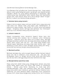 Essay Adalah Ilmusosial Id