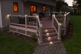 Flush Mount Outdoor Deck Lighting Ideas Garden Solar Deck Lights Outdoor Deck Lighting Deck Lighting