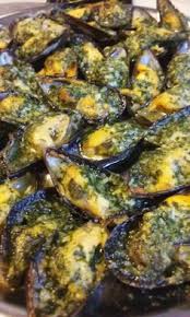 Moules Farcies Au Beurre D Ail Persille Recette Recettes De Cuisine Moules Farcies Recette Moules