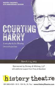 Cherry and Spoon: "Courting Harry" at the History Theatre