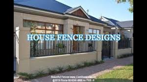 If you prefer super modern fences, consider a pure concrete fence for your backyard. 14 Simple But Elegant House Fence Designs Modern Fence Design Ideas Youtube