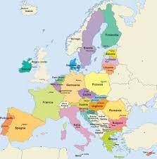 Europa mappa gratuita mappa muta gratuita carta muta gratuita cartina muta gratuita ad alta risoluzione. Versione Facilitata L Unione Europea Unione Europea