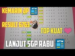 Tarikan Jitu Sgp Hari Rabu 1 Juli 2020 Youtube