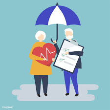 Characters Of A Senior Couple And Health Insurance Illustration Free Image By Rawpixel Com Health Insurance Best Health Insurance Illustration