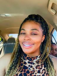 My mini me photo bombed me This was a reminder she's always watching