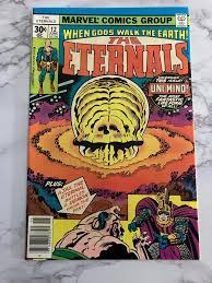 ETERNALS #12 NM 9.4 1st appearance of Uni-Mind Bronze Age 1977 Marvel  Comics | eBay