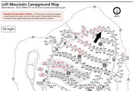 Loft mountain campground is the largest campground in the park. Loft Mountain Campground Peregrinations Of The Crumblies