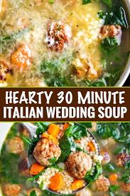 Light And Filling This Italian Wedding Soup Is Perfectly Delicious Comfort Food All Year Round Mad Homemade Soup Recipe Delicious Soup Italian Wedding Soup