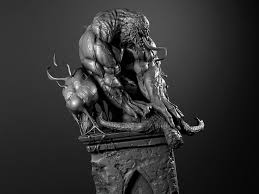 Venom Vs Spider Man 3d Model Zbrush Greek Statue Cg Art
