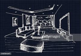 See more ideas about line drawing, art, drawings. Hand Drawing Interior Design For Living Room Clipart Image