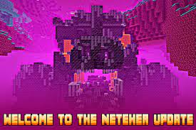 Well, this is your chance, this mod brings the dream of many (this new mob is known as piglin = cerdolin) New Nether Update Mod For Android Apk Download