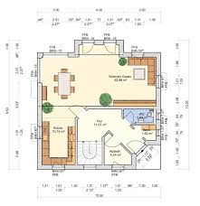 Auf wenigen quadratmetern zu leben, verlangt ein gutes maß an organisation und die verwendung von multifunktionsmöbeln. Haus Regenbogen Grundriss Erdgeschoss 1 Dorn Bau Ag