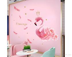 Flamingo | youth melting pop. Chic Flamingo Wall Stickers