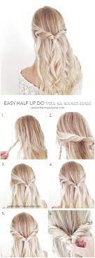 Follow these steps to recreate this hairstyle: Pin On Easy Hair Updos