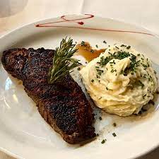 Steak, rib eye steak, for the non fish eaters. Holdren S Restaurant Newbury Park Ca Opentable