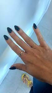 Almond Nails Dark Turquoise Turquoise Nails Almond Nails Dark Blue Nails