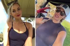 There is more to paige spiranac than her collection of stunning instagram photos, but it's the reason the spiranac recently graduated from san diego university, where her college team won the. Paige Spiranac Wears Play Fast And Don T Be A D Hat And Reveals She Pictures People She Hates Before Golf Shots