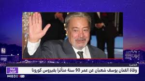 غيب الموت، اليوم الأحد، الفنان المصري يوسف شعبان عن عمر ناهز 90 عاما، متأثرا بإصابته بفيروس كورونا. Hdxg5lmfwefkfm