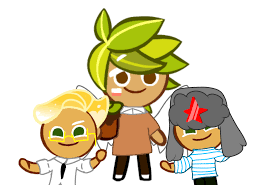 Herb Cookie and Sparkling Cookie im my edited outfits : r/Cookierun