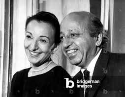 Image of photographer Yousuf Karsh with future 2nd wife Miss Estrella Maria  by Unknown photographer, (20th century)