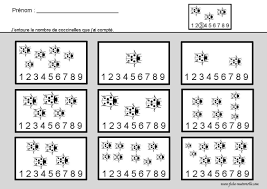Site Pour Maternelle Denombrer Compter Des Collections D Elements Moyenne Section Maternelle Fiches De Travail Pour Maternelles Mathematiques