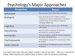 Psychologys Big Issues Approaches Ppt Download