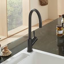 Popular stainless steel kitchen sinks products. Villeroy Boch Umbrella Anthracite Black Stainless Steel Kitchen Sink Mixer Tap Stainless Steel Taps From Taps Uk