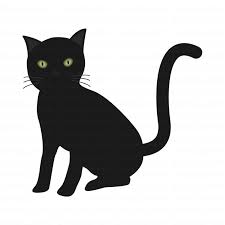 Black Cat Svg Clipart Black Cat Cat Png Cat Clipart Cats Etsy Cat Clipart Black Cat Clip Art
