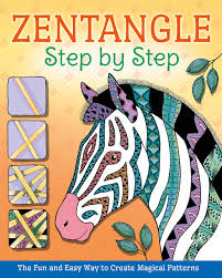 Next, divide your shape into several sections. Zentangle Step By Step The Fun And Easy Way To Create Magical Patterns Geddes Hannah 9781784282233 Amazon Com Books