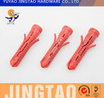 OEM / ODM Nylon Anchor Plug Length 53MM Plastic Expansion Plug