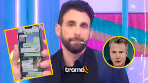 Rodrigo González se conmueve enseña mensaje Diego Bertie: “Te quiero mucho,  sabes que tienes un amigo” farándula | ESPECTACULOS | TROME.COM