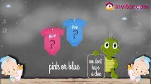 Boy Girl Baby Shower Video Invitation Diy This Videoinvitation With Photos Text And Music For Your Baby Shower Baby Shower Invitations Baby Shower Fall