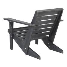 Dekalb Solid Wood Adirondack Chair Mobilier