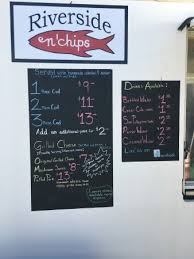 The Menu Picture Of Riverside Fish And Chips Nehalem Tripadvisor