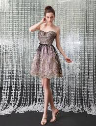 Chic Strapless Lace Short Women S Cocktail Dress In 2020 Cute Homecoming Dresses Womens Cocktail Dresses Homecoming Dresses