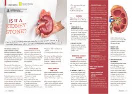 Melomag Issue 24 Summer 2016 Health Advice Health Kidney Stones